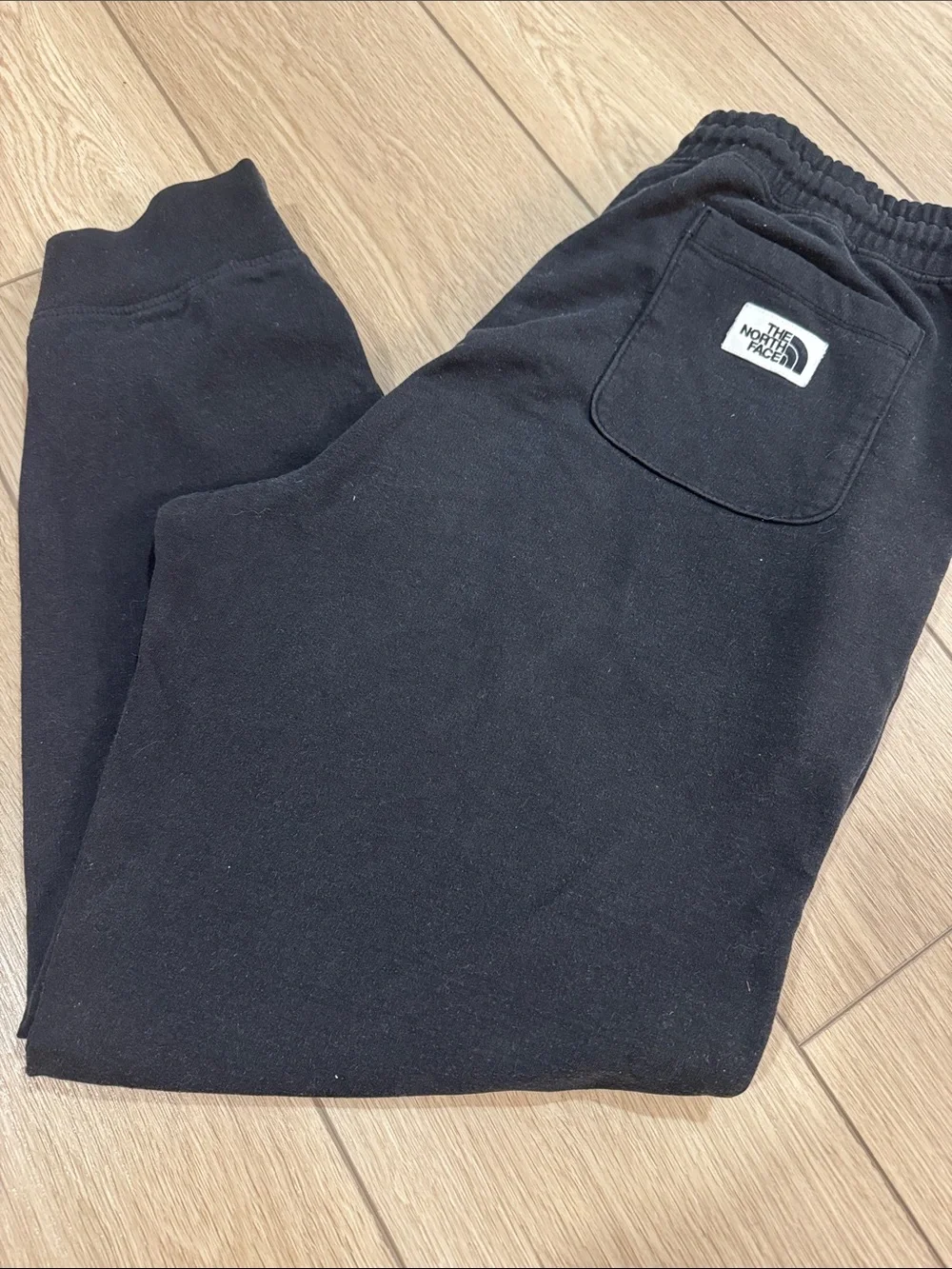 The North Face Logo Black Loungewear Sweatpants men’s Sz L Gorpcore hike